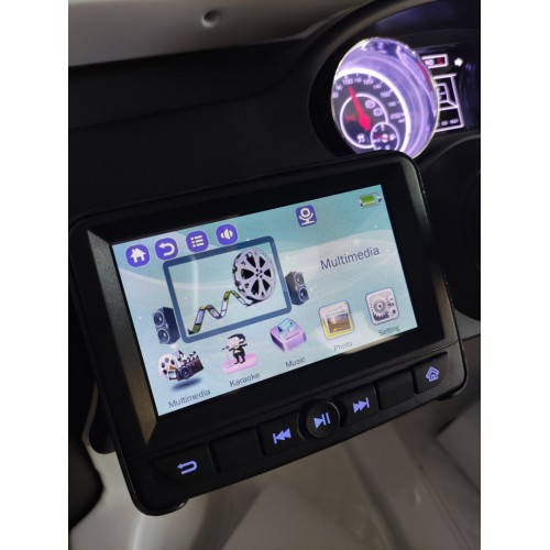 Auto Mercedes G63 6x6 MP4 pre deti Červený + 2 Plynové pedály + Nastaviteľné sedadlo + MP4 + LED + Batožinový priestor + Kufor p