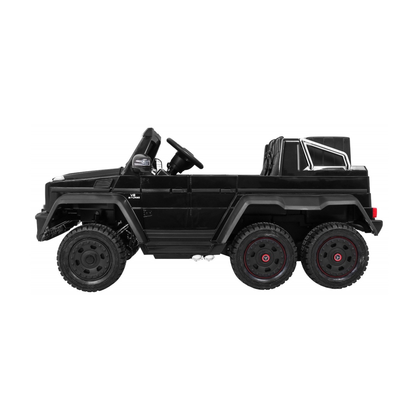 Vozidlo Mercedes G63 6x6 Lakovaný Čierny