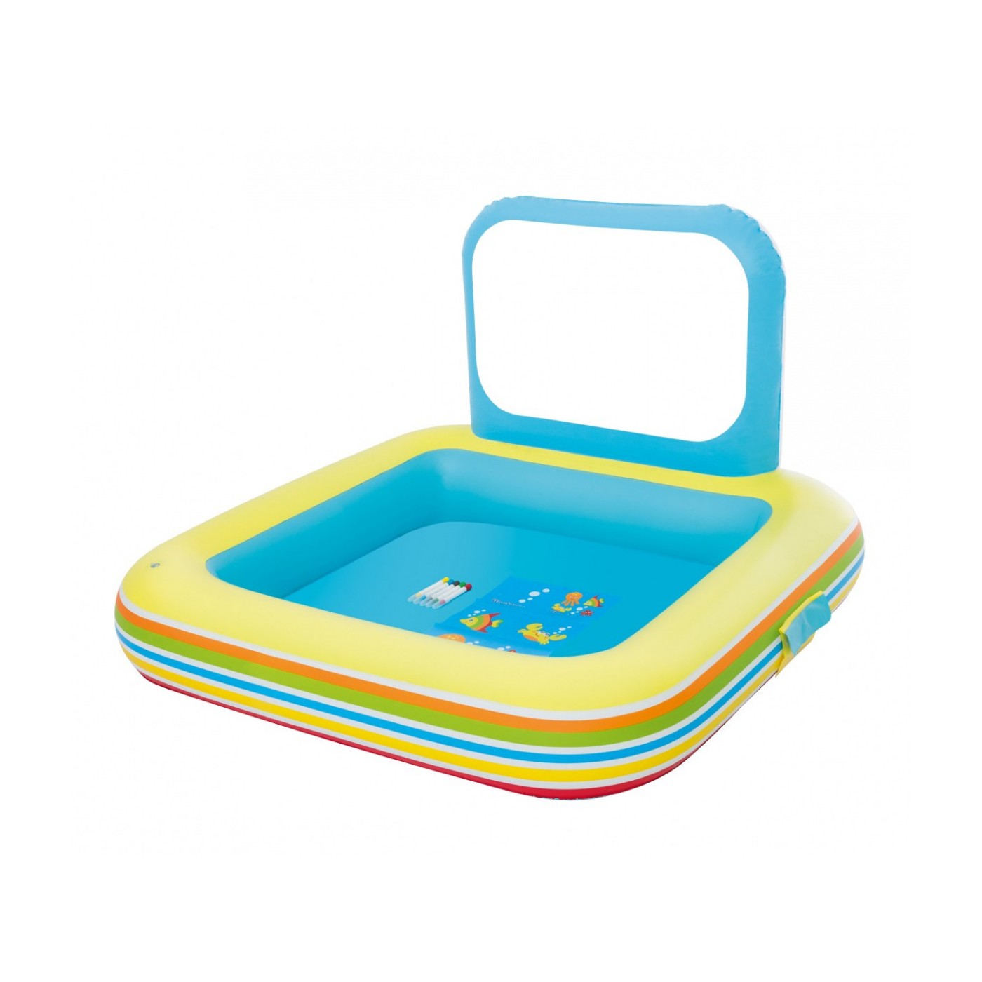 Bazénik 127 127 84 cm s Tabuľou BESTWAY