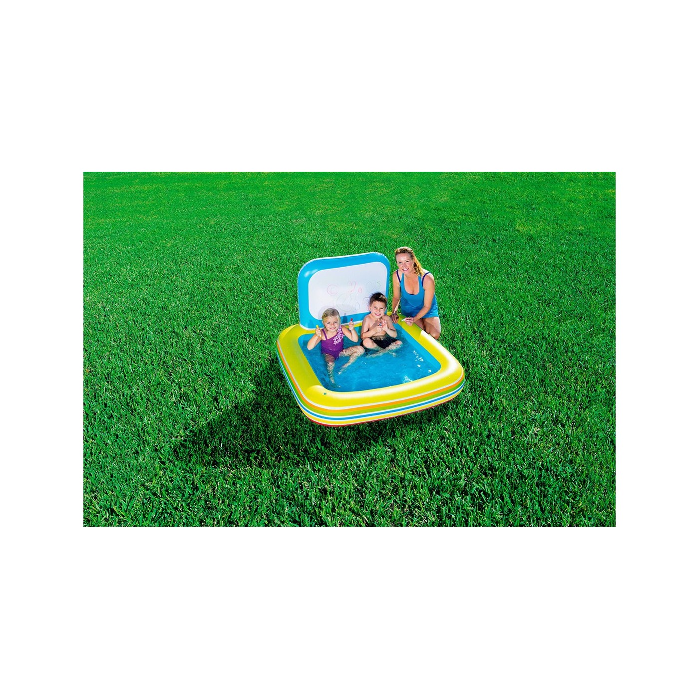 Bazénik 127 127 84 cm s Tabuľou BESTWAY