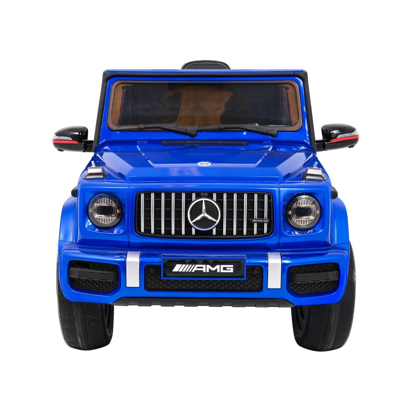 Mercedes AMG G63 pre deti Lakovaný Modrý + Diaľkové ovládanie + MP3 LED + Pomalý štart + EVA + Pásy