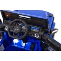 Mercedes AMG G63 pre deti Lakovaný Modrý + Diaľkové ovládanie + MP3 LED + Pomalý štart + EVA + Pásy