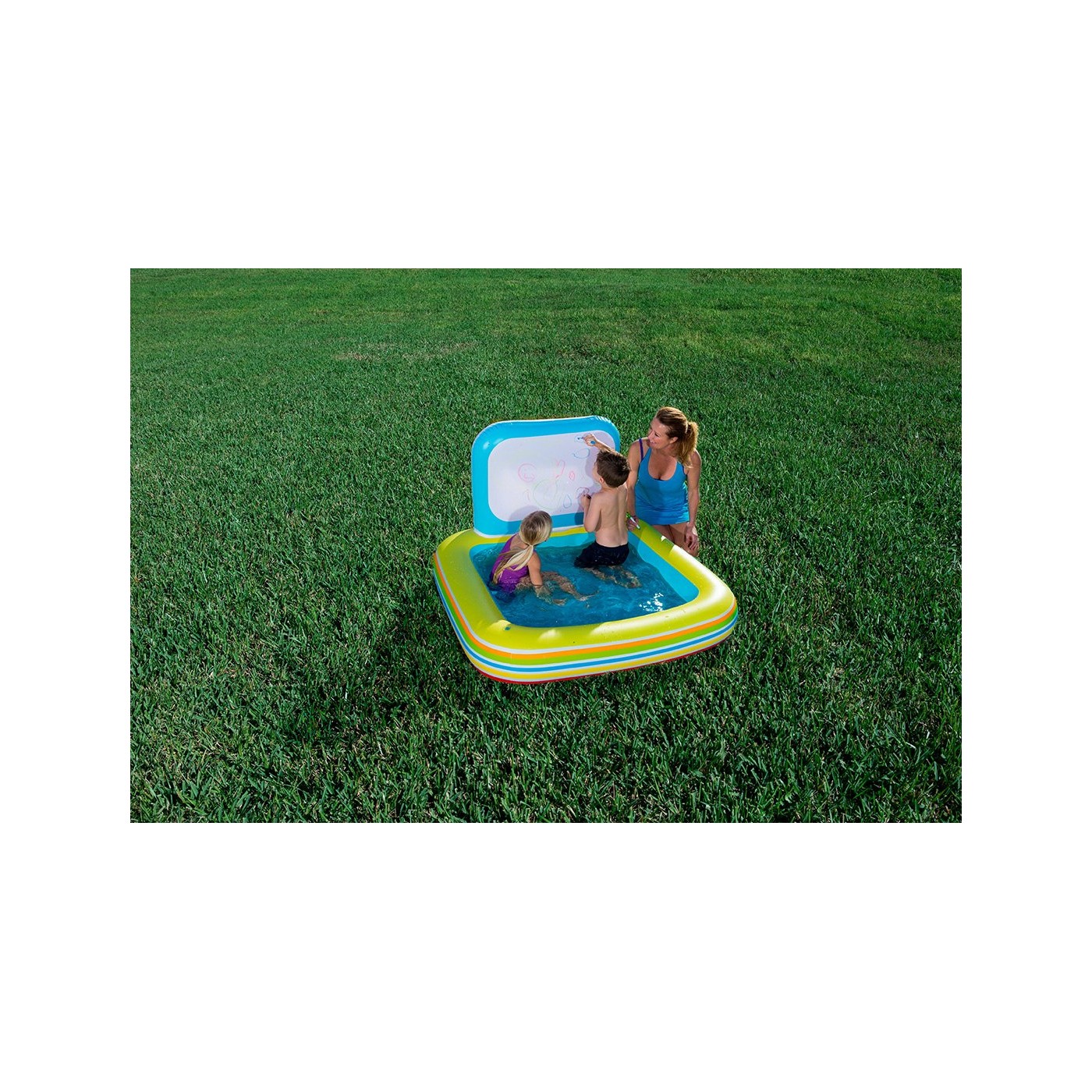 Bazénik 127 127 84 cm s Tabuľou BESTWAY