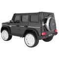 Auto na batériu Mercedes AMG G65 pre deti Čierny + Lakovaný + Batožinový priestor + Svetlá Zvuky