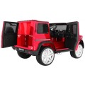Auto na batériu Mercedes AMG G65 pre deti Červený + Lakovaný + Batožinový priestor + Svetlá Zvuky
