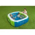 Nafukovací Bazén pre deti s Výhľadovými oknami 168x168x56 BESTWAY