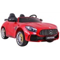 Mercedes-Benz GT R pre deti Lakovaný Červený + Pohon 4x4 + Vetráčik + Diaľkové ovládanie + EVA + MP3 LED
