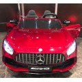 Mercedes-Benz GT R pre deti Lakovaný Červený + Pohon 4x4 + Vetráčik + Diaľkové ovládanie + EVA + MP3 LED
