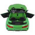 Mercedes-Benz GT R pre deti Lakovaný Zelený + Pohon 4x4 + Vetráčik + Diaľkové ovládanie + EVA + MP3 LED