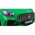 Mercedes-Benz GT R pre deti Lakovaný Zelený + Pohon 4x4 + Vetráčik + Diaľkové ovládanie + EVA + MP3 LED