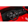 Auto na batériu Mercedes-Benz Zetros pre deti Červený + 2-miestny + Batožinový priestor + Diaľkové ovládanie