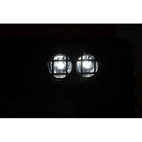 Auto na batériu Mercedes-Benz Zetros pre deti Červený + 2-miestny + Batožinový priestor + Diaľkové ovládanie