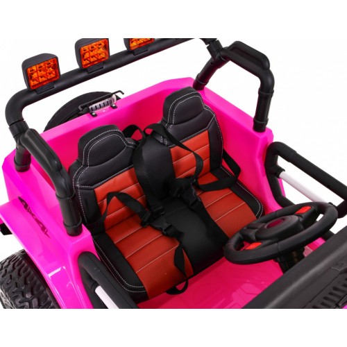 Vozidlo Monster Jeep 4x4 Ružový