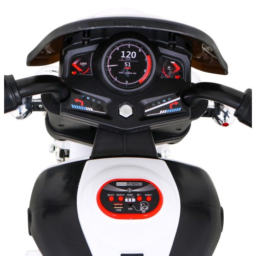 Vozidlo Motorka MOTOR 1200CR Biely