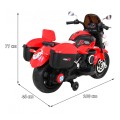 Vozidlo Motorka MOTOR 1200CR Červený