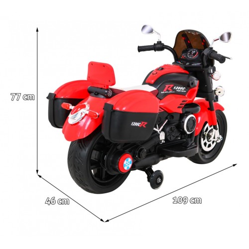 Vozidlo Motorka MOTOR 1200CR Červený