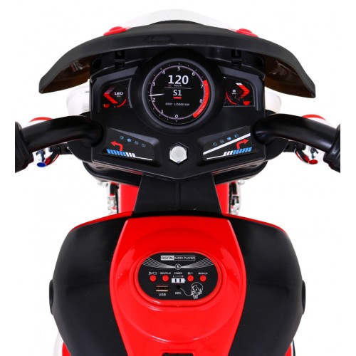 Vozidlo Motorka MOTOR 1200CR Červený