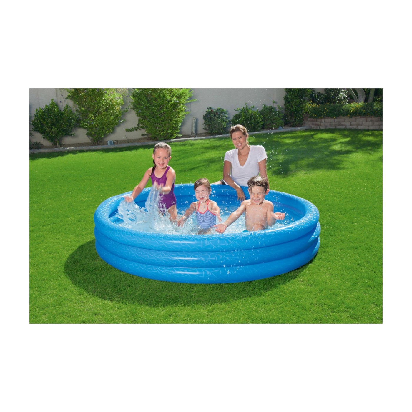 Záhradný bazén pre deti Nafukovací brodík Modrý 183x33cm BESTWAY + Opravná záplata