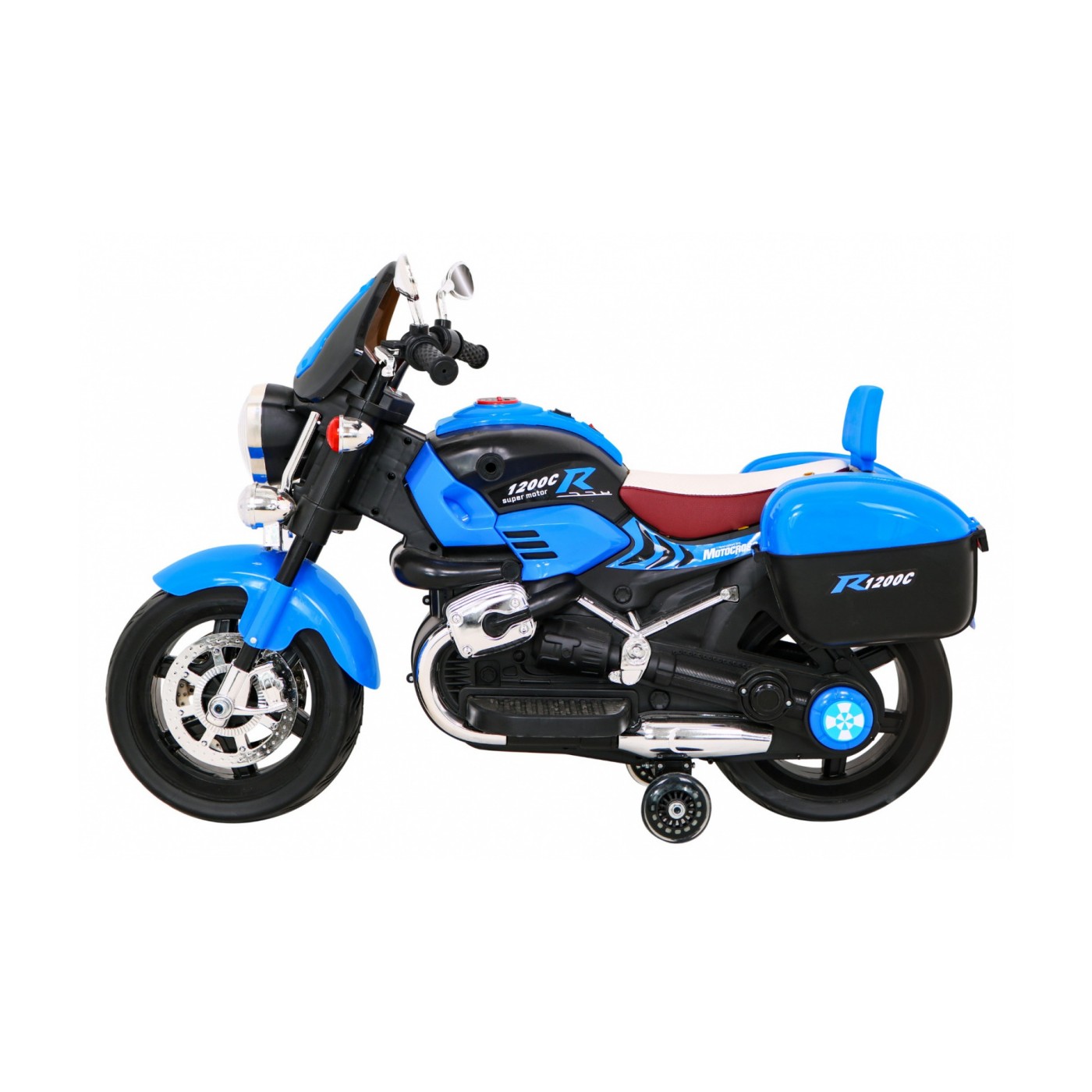 Vozidlo Motorka MOTOR 1200CR Modrý