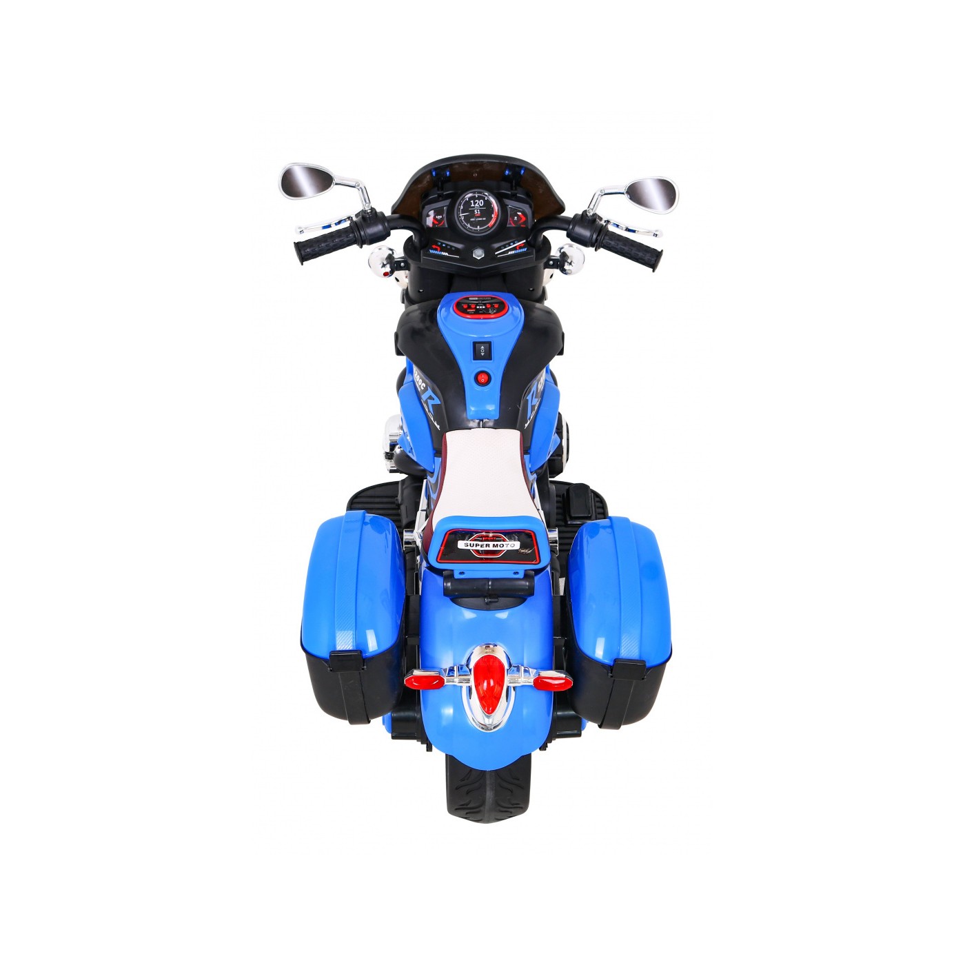 Vozidlo Motorka MOTOR 1200CR Modrý