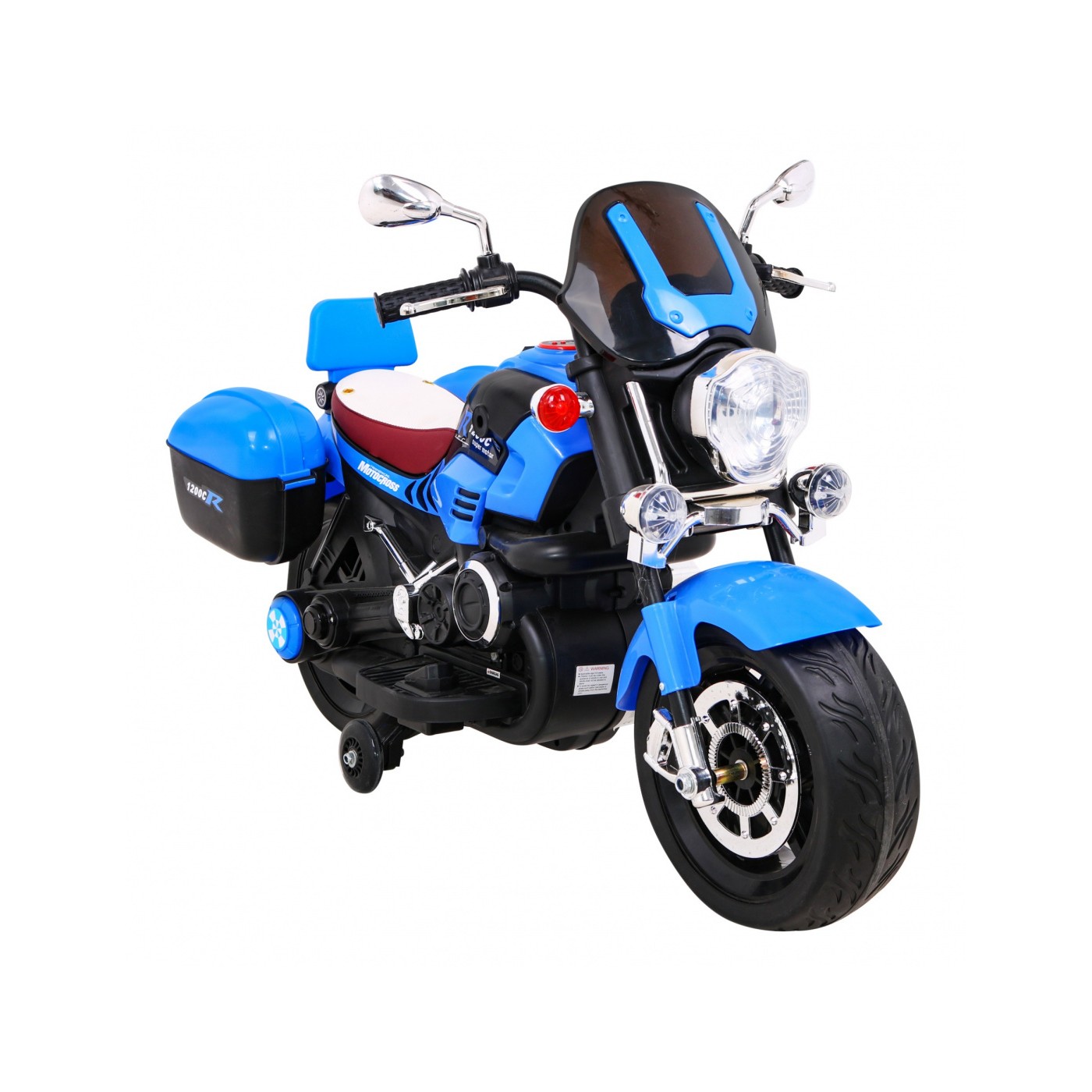 Vozidlo Motorka MOTOR 1200CR Modrý