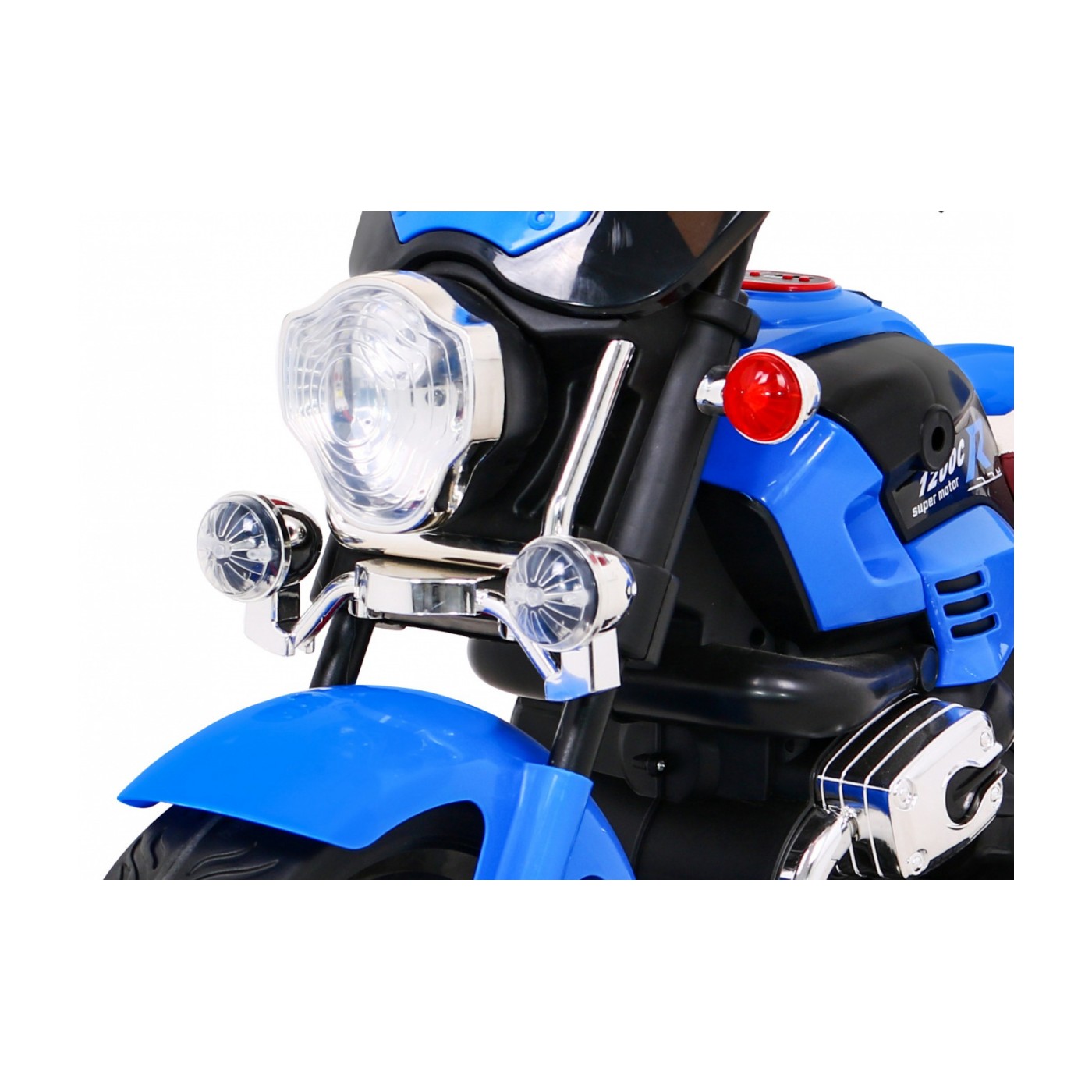 Vozidlo Motorka MOTOR 1200CR Modrý
