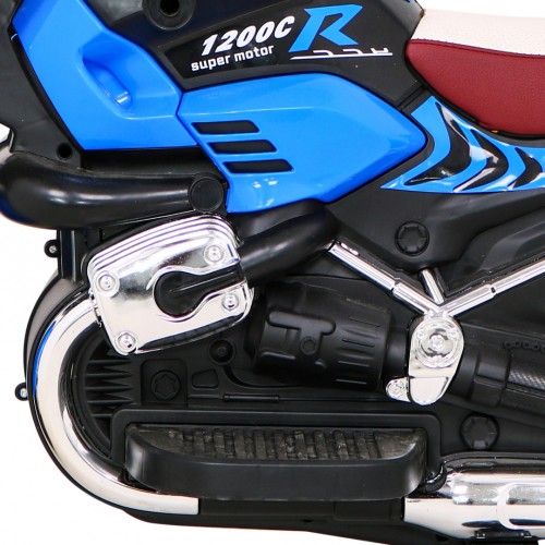 Vozidlo Motorka MOTOR 1200CR Modrý