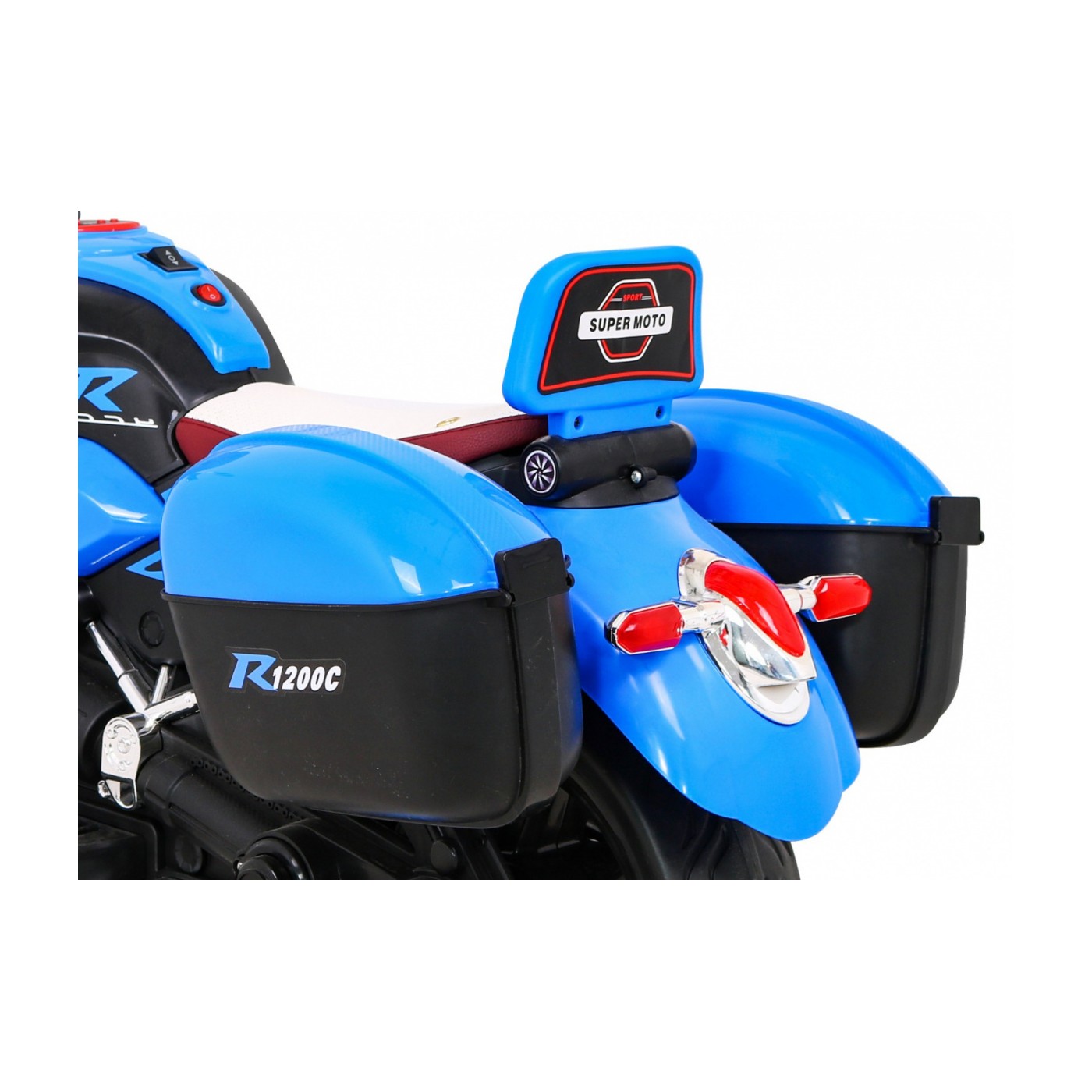 Vozidlo Motorka MOTOR 1200CR Modrý