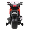 Motorka na batériu BMW K1300S pre deti Červený + Pomocné kolieska + Zvuky Svetlá + Pomalý štart