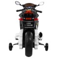 Motorka na batériu BMW S1000 RR pre deti Čierny + Pomocné koliečka + Stojan