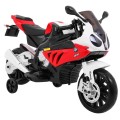 Motorka na batériu BMW S1000 RR pre deti Červený + Pomocné koliečka + Stojan