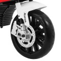 Motorka na batériu BMW S1000 RR pre deti Červený + Pomocné koliečka + Stojan