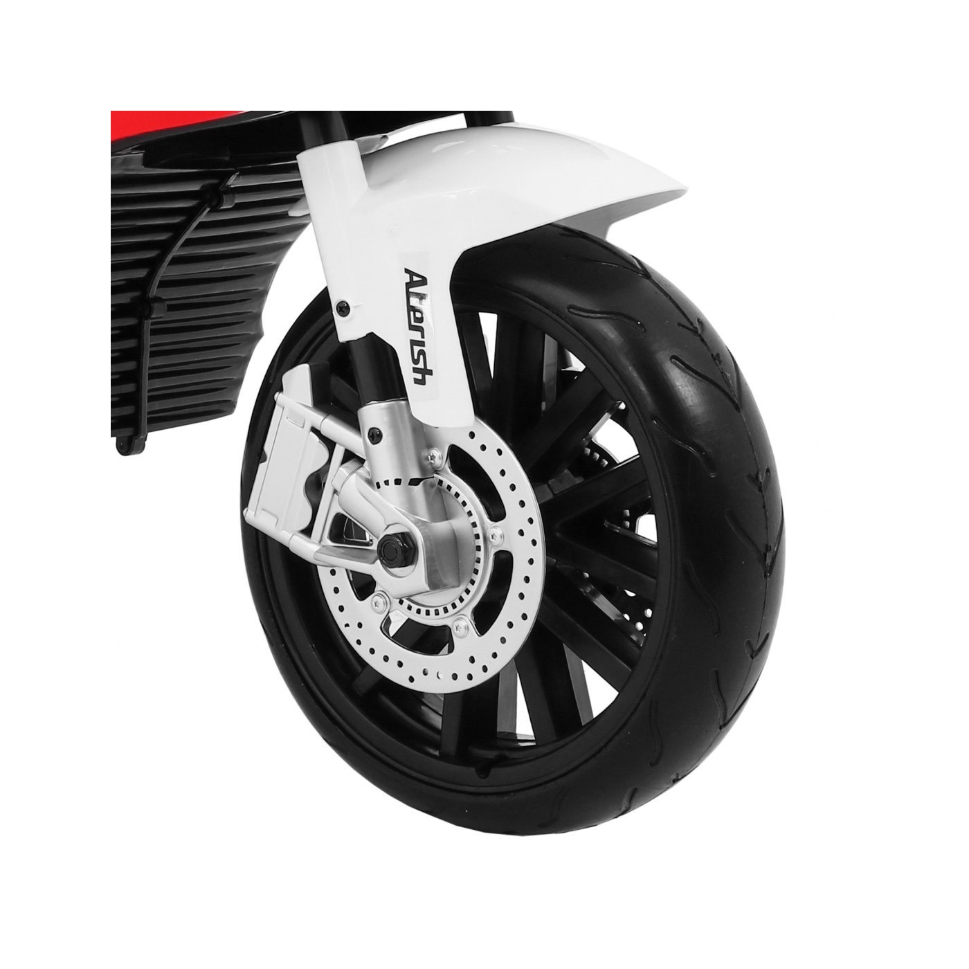 Motorka na batériu BMW S1000 RR pre deti Červený + Pomocné koliečka + Stojan