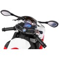Motorka na batériu BMW S1000 RR pre deti Červený + Pomocné koliečka + Stojan
