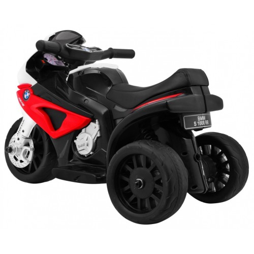 Motorka BMW S1000 RR Mini na batériu pre deti Červený + 3 kolesá + Zvuky + LED