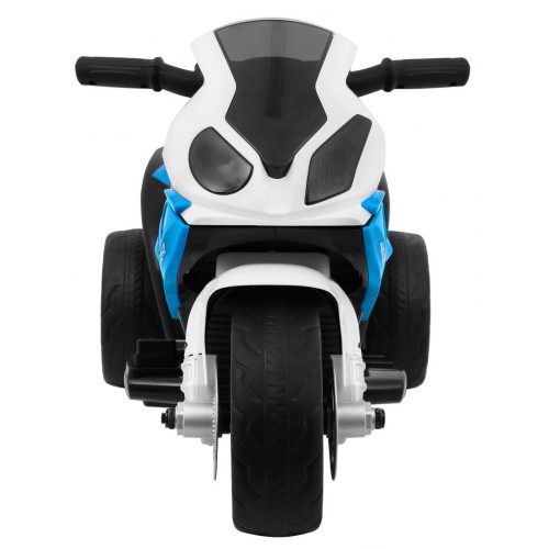 Motorka BMW S1000 RR Mini na batériu pre deti Modrý + 3 kolesá + Zvuky + LED