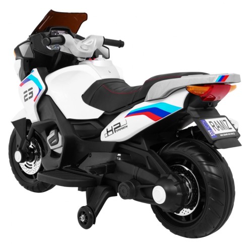 Vozidlo Motorka Sport Tourism Biela