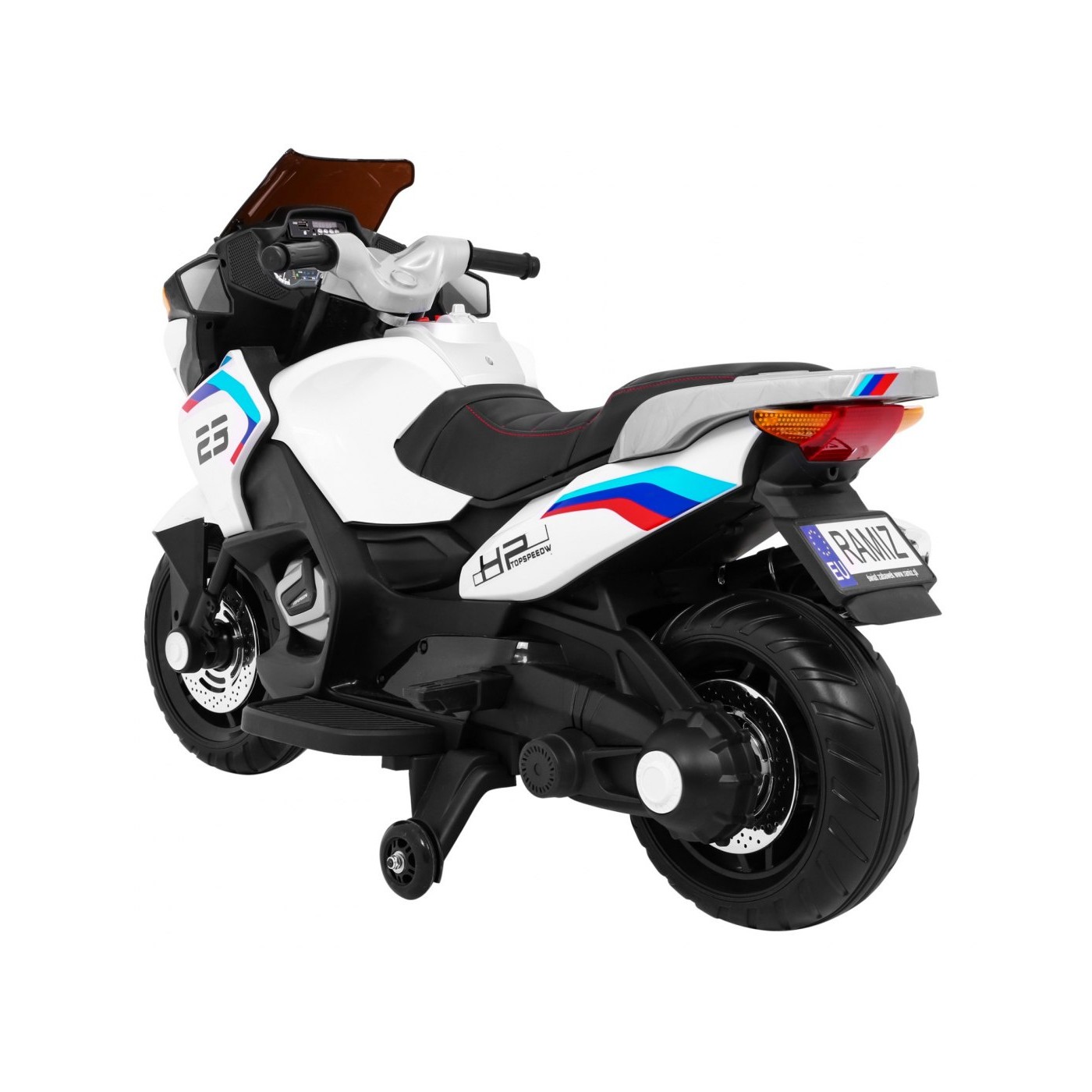 Vozidlo Motorka Sport Tourism Biela