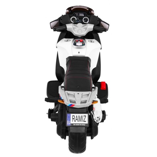 Vozidlo Motorka Sport Tourism Biela