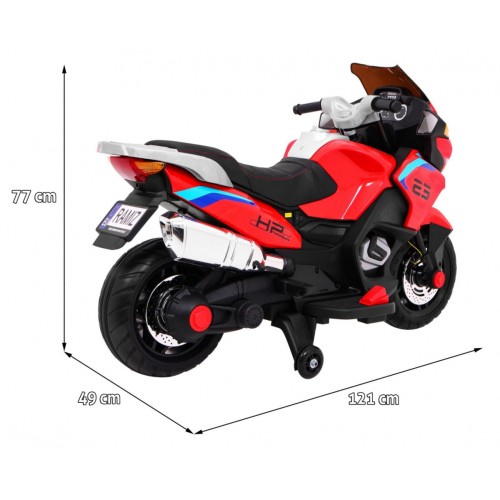 Vozidlo Motorka Sport Tourism Červená