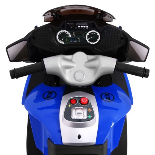 Vozidlo Motorka Sport Tourism Modrá