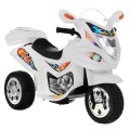Motorka Trojkolesová BJX-088 elektrická pre najmenších Biela + Zvuky + Svetlá
