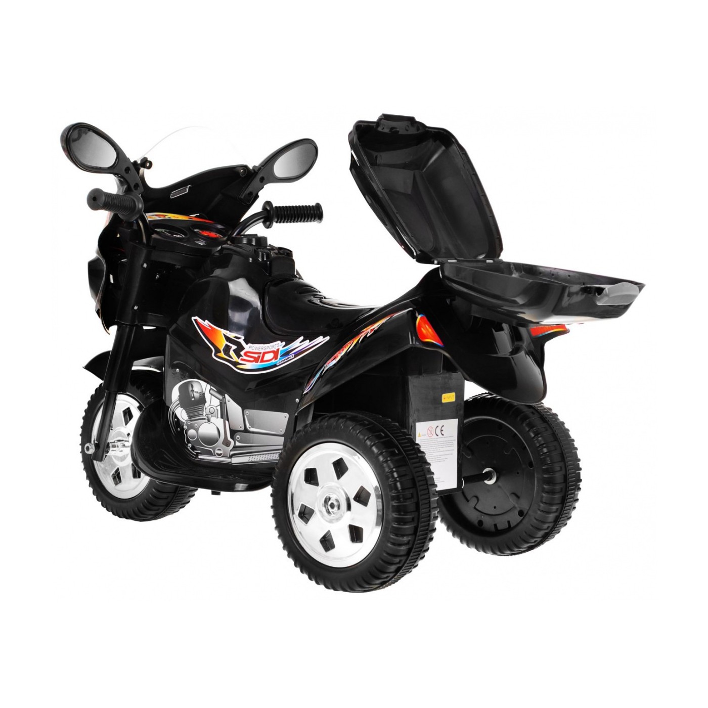 Vozidlo Motorka BJX-088 Čierna