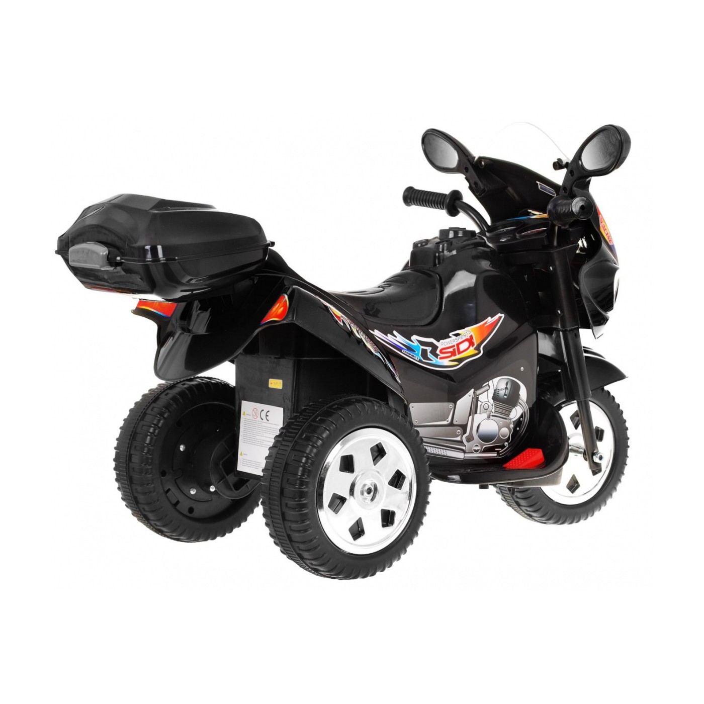 Vozidlo Motorka BJX-088 Čierna