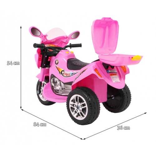 Vozidlo Motorka BJX-088 Ružová