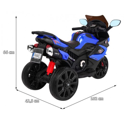 Vozidlo Motorka Grand Šport Modrý