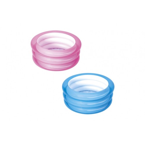 Bazénik pre deti na nafukovanie Ružový 70x30cm BESTWAY + Opravná záplata