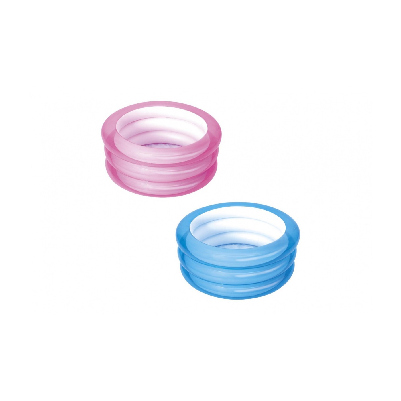 Bazénik pre deti na nafukovanie Ružový 70x30cm BESTWAY + Opravná záplata