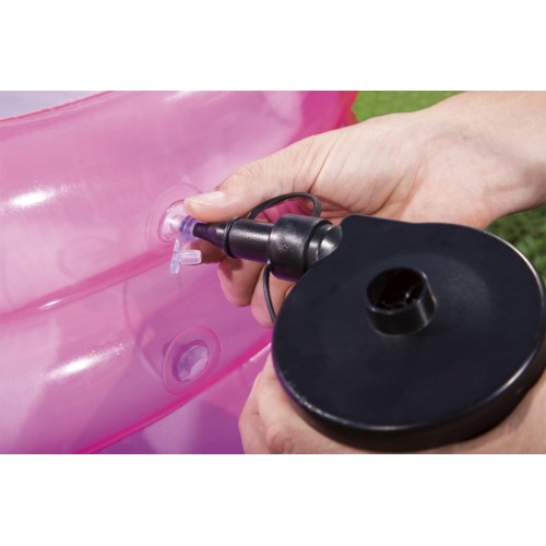 Bazénik pre deti na nafukovanie Ružový 70x30cm BESTWAY + Opravná záplata