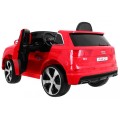 Audi Q7 Lift na batériu pre deti Červené + Diaľkové ovládanie + Pomalý štart + EVA + Ekokoža + MP3 LED